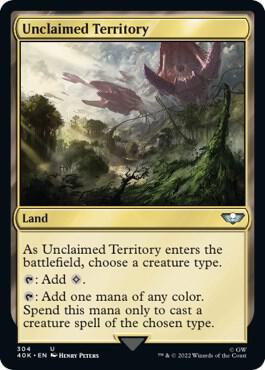 Unclaimed Territory 304/617 (Universes Beyond: Warhammer 40,000)  | Good Games Adelaide SA