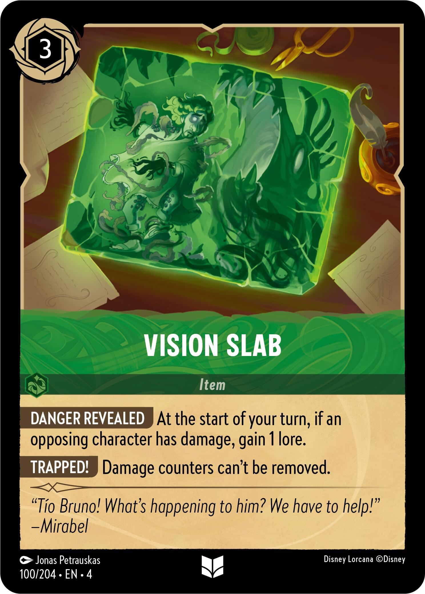 Vision Slab (100/204) [Ursula's Return] | Good Games Adelaide SA