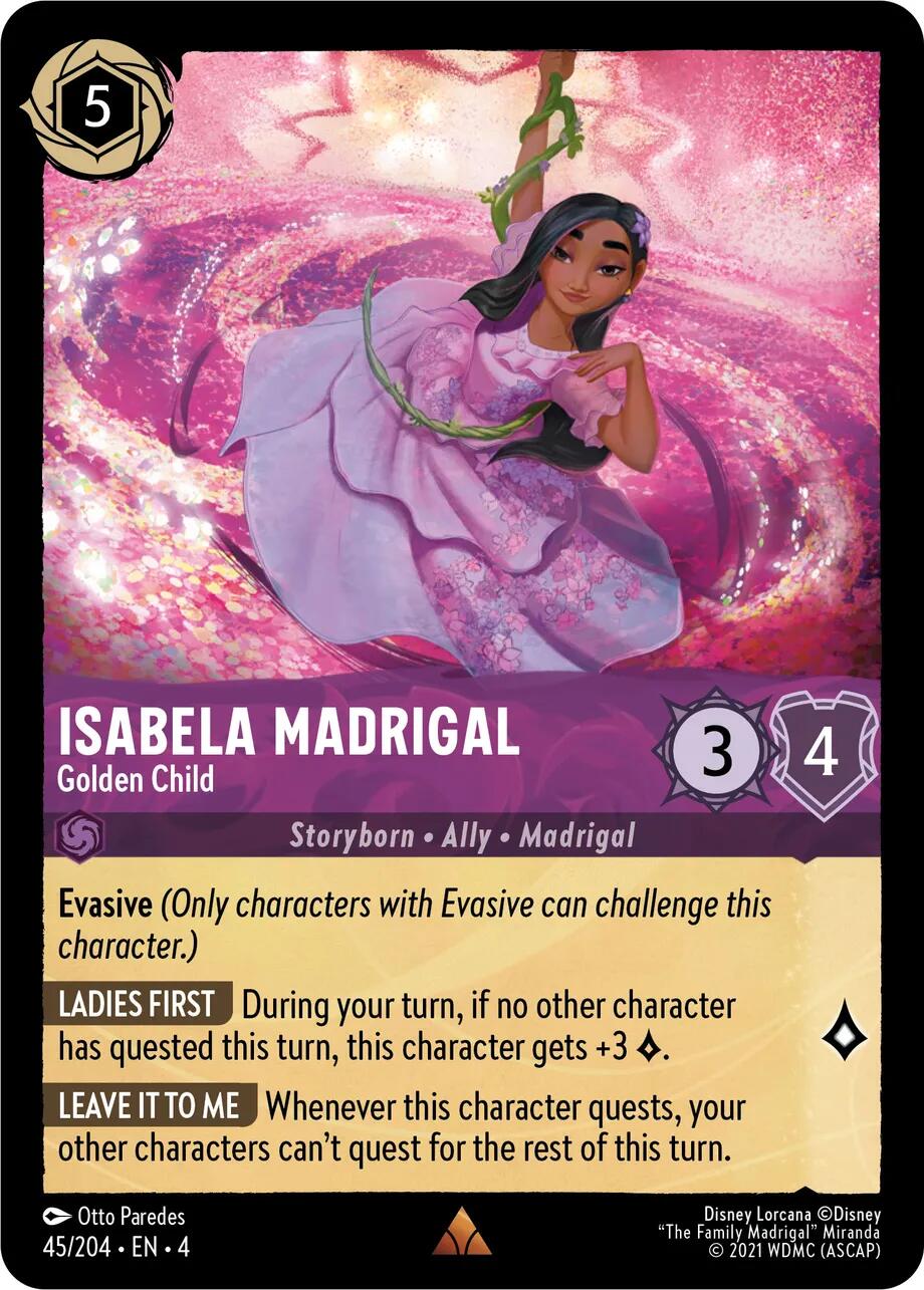 Isabella Madrigal - Golden Child (45/204) [Ursula's Return] | Good Games Adelaide SA