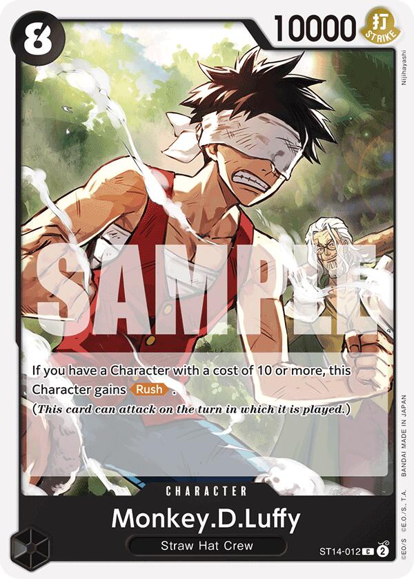 Monkey.D.Luffy (012) [Starter Deck: 3D2Y] | Good Games Adelaide SA