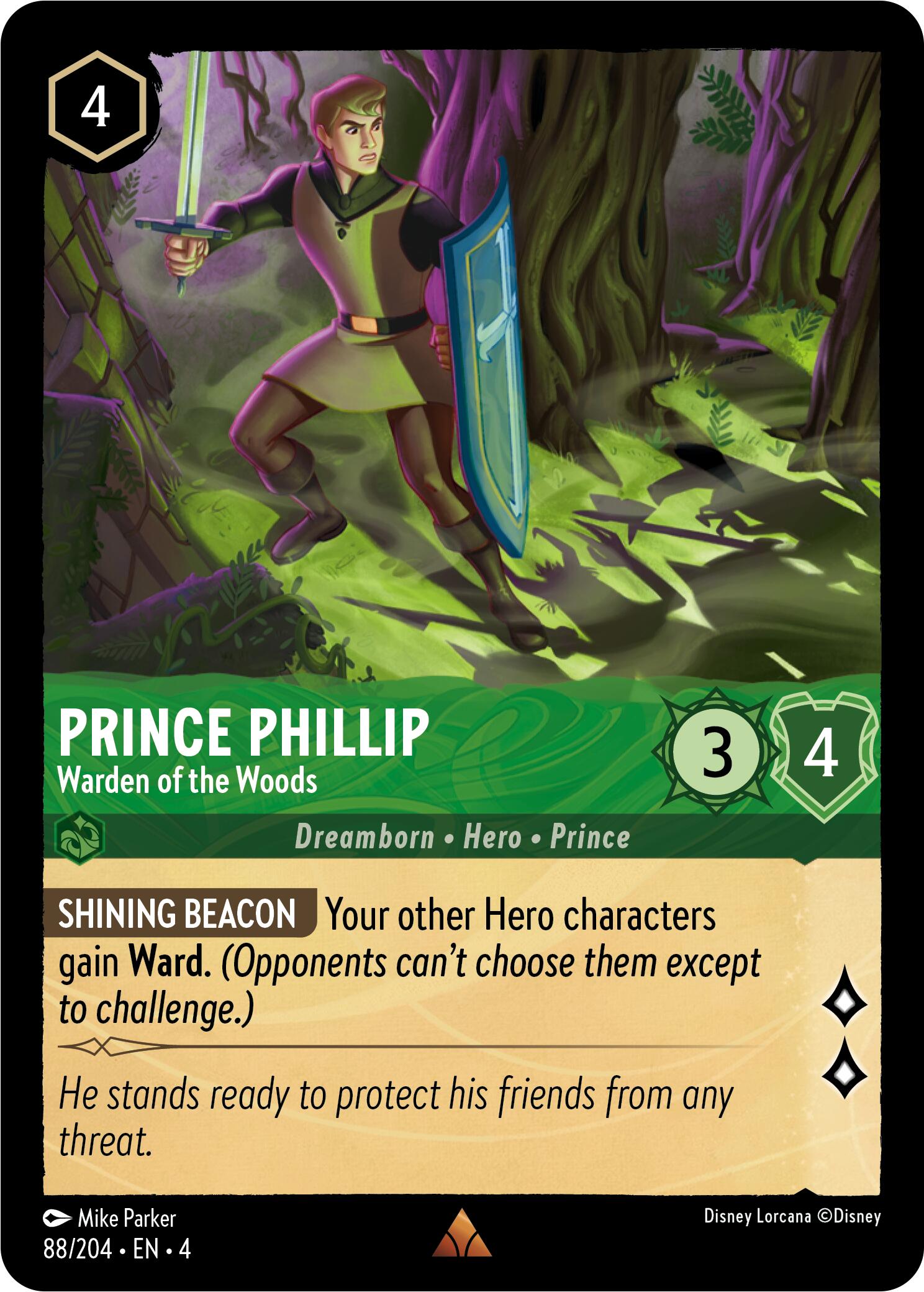 Prince Phillip - Warden of the Woods (88/204) [Ursula's Return] | Good Games Adelaide SA