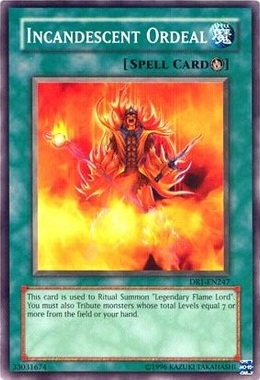Incandescent Ordeal [DR1-EN247] Common | Good Games Adelaide SA