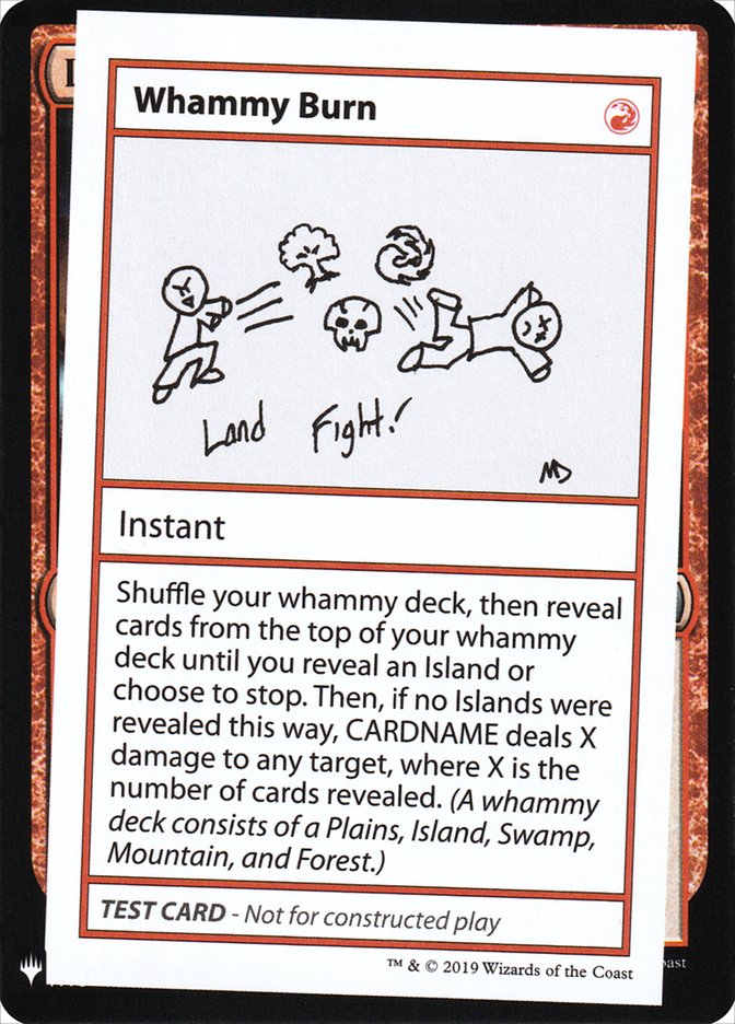 Whammy Burn [Mystery Booster Playtest Cards] | Good Games Adelaide SA