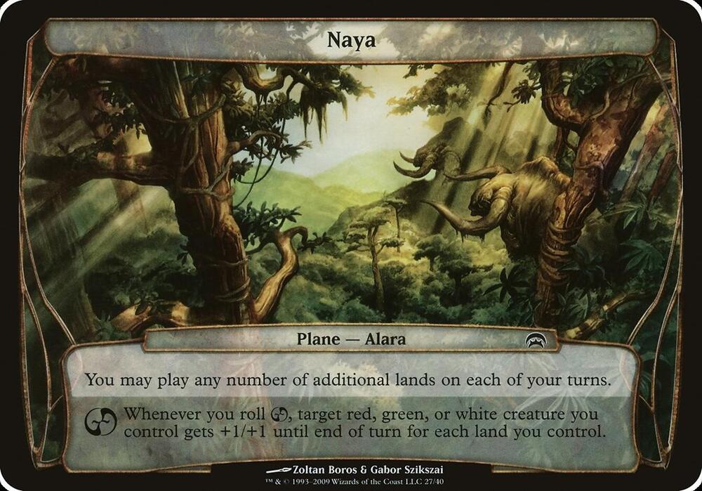 Naya Planechase  (Oversize Cards)  | Good Games Adelaide SA