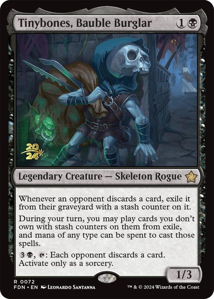 Tinybones Bauble Burglar 72 (Prerelease Cards)  - Foil | Good Games Adelaide SA