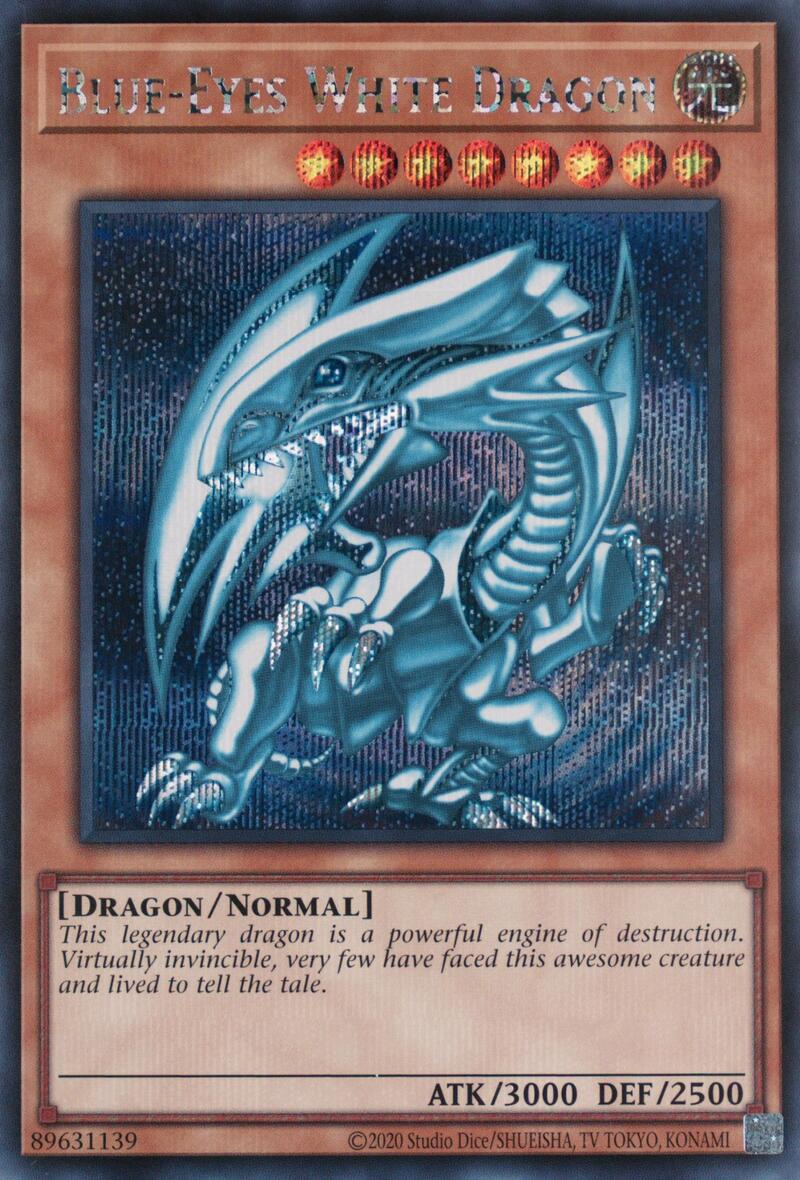 Blue-Eyes White Dragon (Secret Rare) Secret Rare | Good Games Adelaide SA