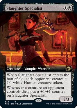 Slaughter Specialist Extended Art 349 (Innistrad: Midnight Hunt)  | Good Games Adelaide SA