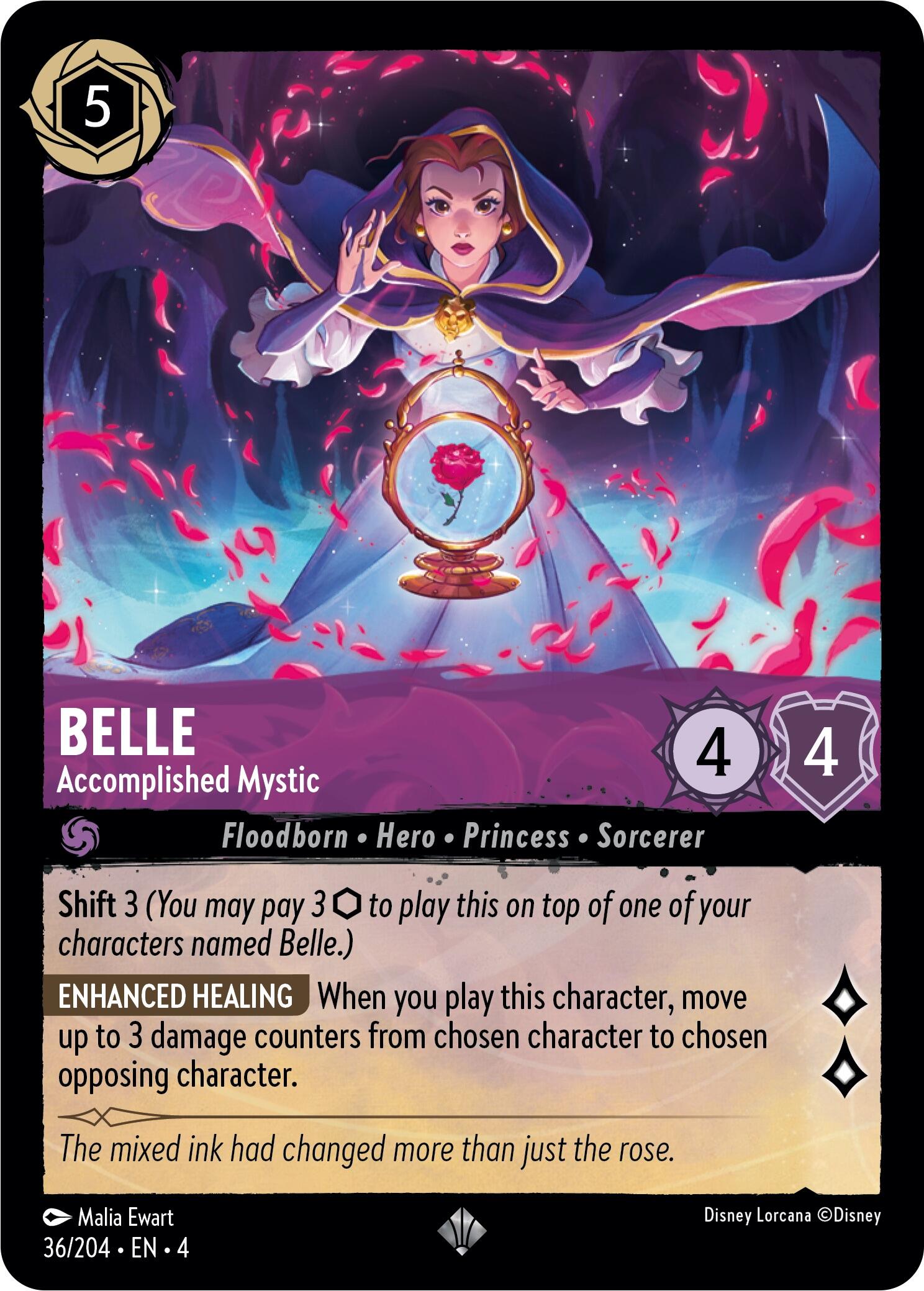 Belle - Accomplished Mystic (36/204) [Ursula's Return] | Good Games Adelaide SA