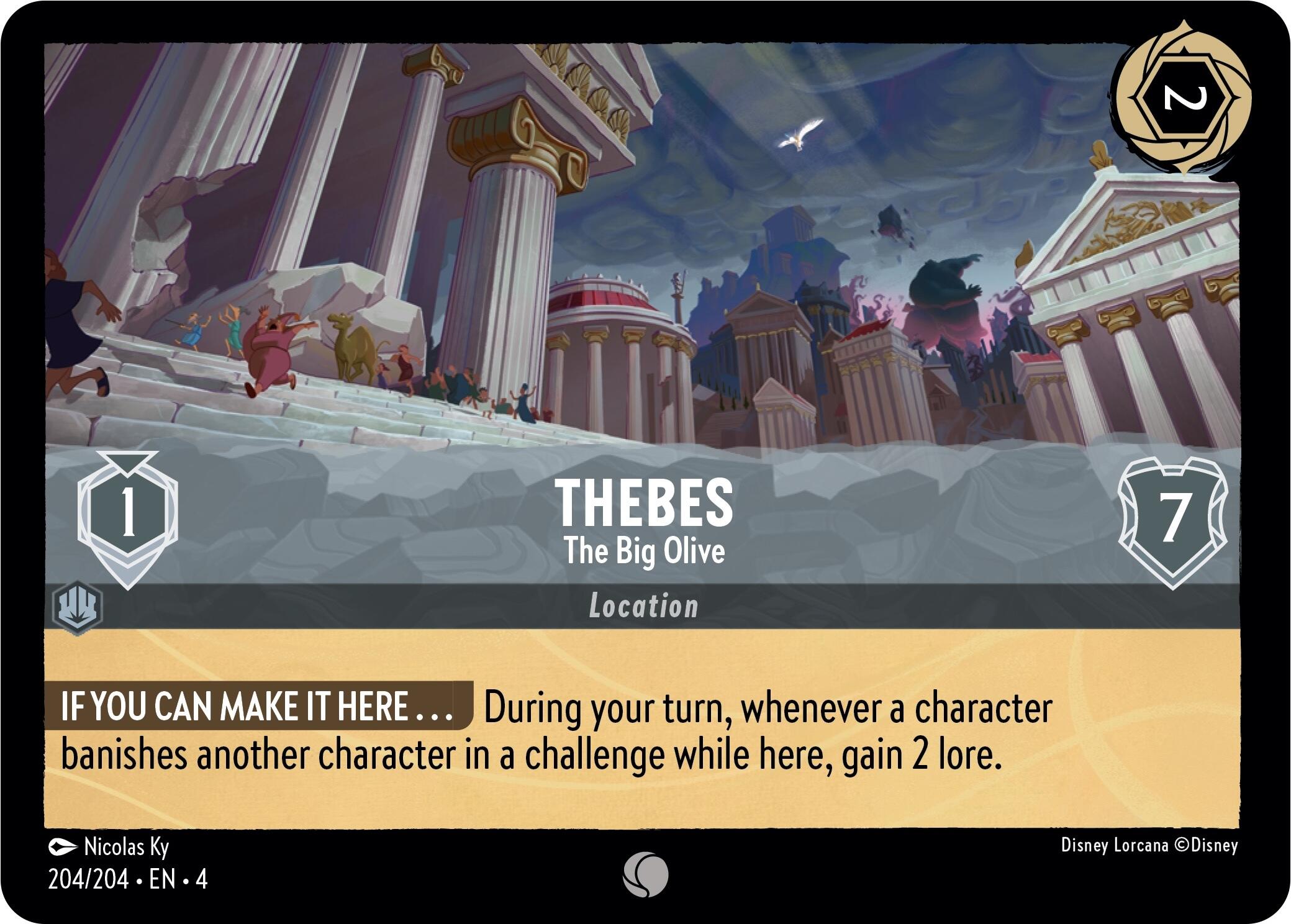 Thebes - The Big Olive (204/204) [Ursula's Return] | Good Games Adelaide SA