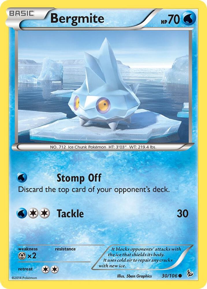 Bergmite 30/106 (XY - Flashfire)  | Good Games Adelaide SA