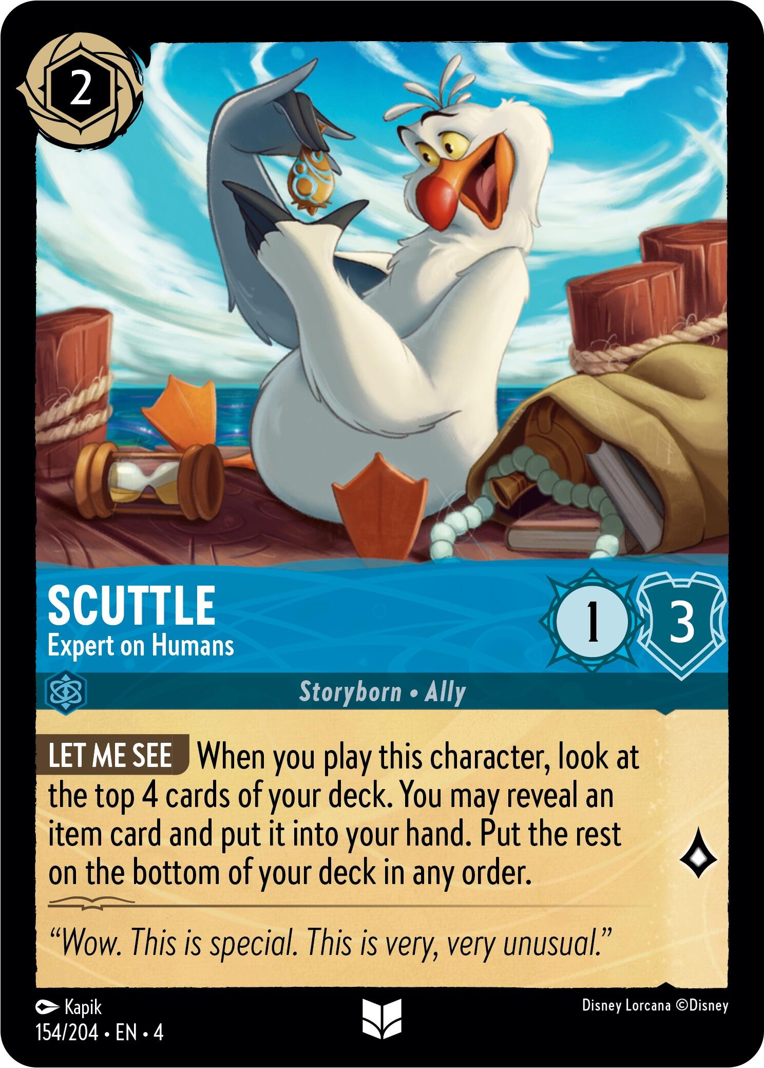 Scuttle - Expert on Humans (154/204) [Ursula's Return] | Good Games Adelaide SA