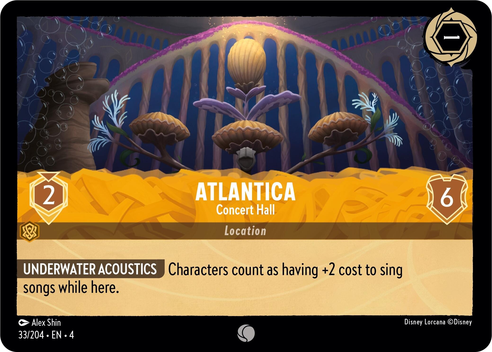 Atlantica - Concert Hall (33/204) [Ursula's Return] | Good Games Adelaide SA