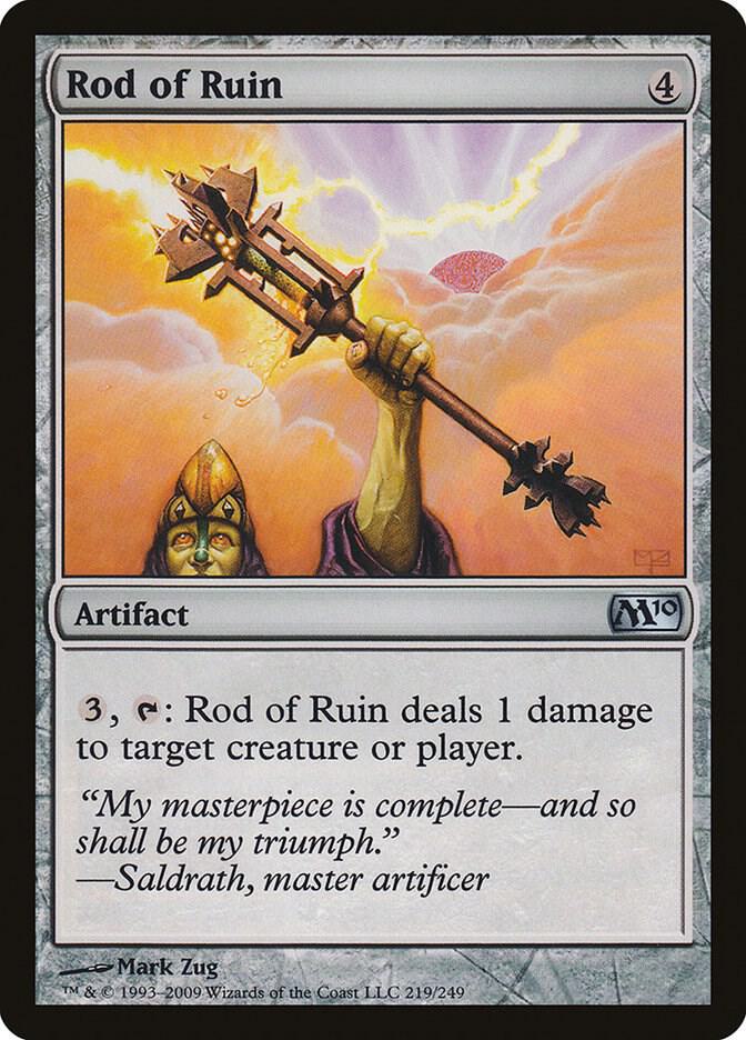 Rod of Ruin 219/249 (Magic 2010 (M10))  | Good Games Adelaide SA