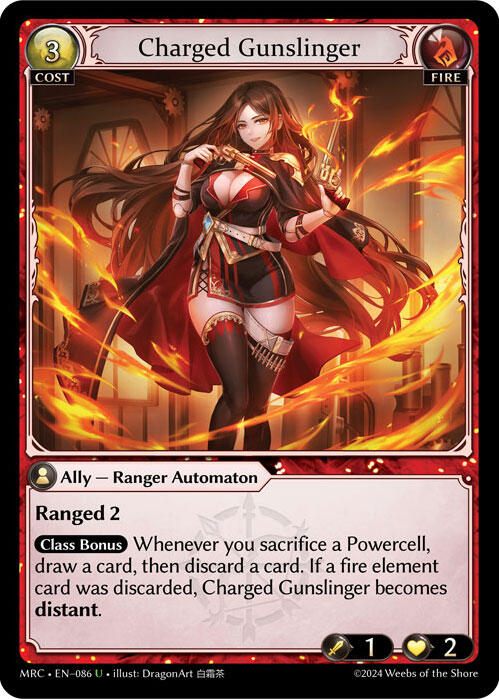 Charged Gunslinger (086) [Mercurial Heart] | Good Games Adelaide SA