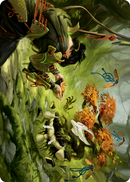 Commune with Spirits Art Card [Kamigawa: Neon Dynasty Art Series] | Good Games Adelaide SA
