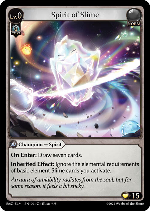 Spirit of Slime (001) [Silvie Re:Collection, Slime Sovereign] | Good Games Adelaide SA