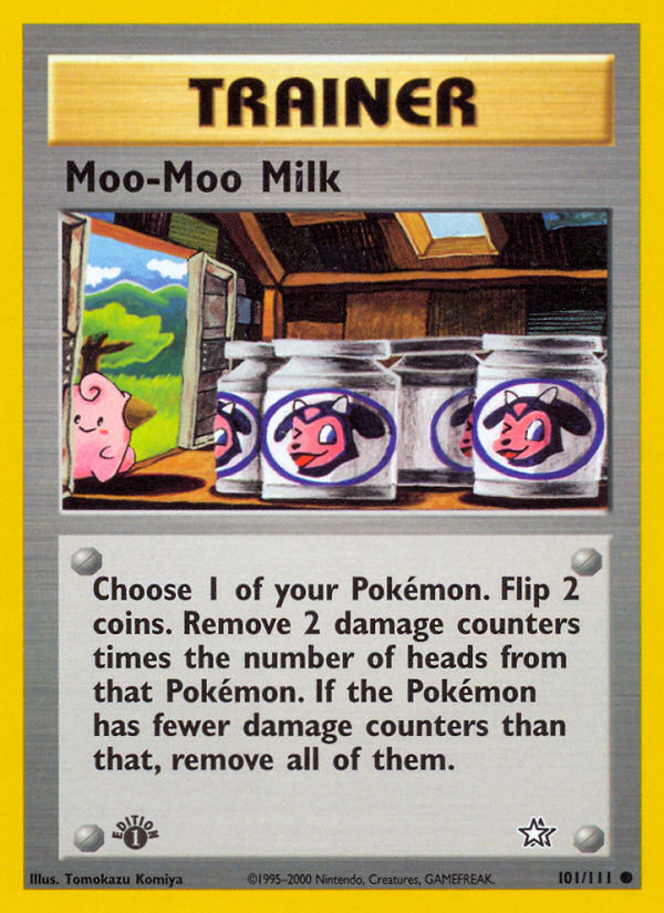 Moo-Moo Milk (101/111) [Neo Genesis 1st Edition] | Good Games Adelaide SA