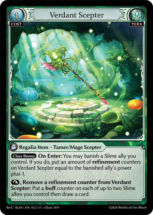 Verdant Scepter (012) [Silvie Re:Collection, Slime Sovereign] | Good Games Adelaide SA