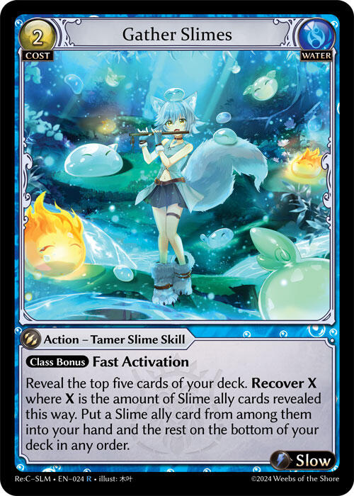 Gather Slimes (024) [Silvie Re:Collection, Slime Sovereign] | Good Games Adelaide SA