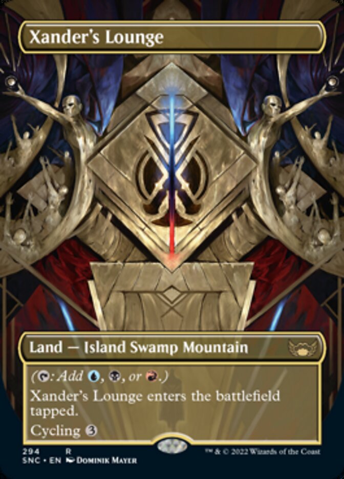 Xander's Lounge (Borderless Alternate Art) [Streets of New Capenna] | Good Games Adelaide SA