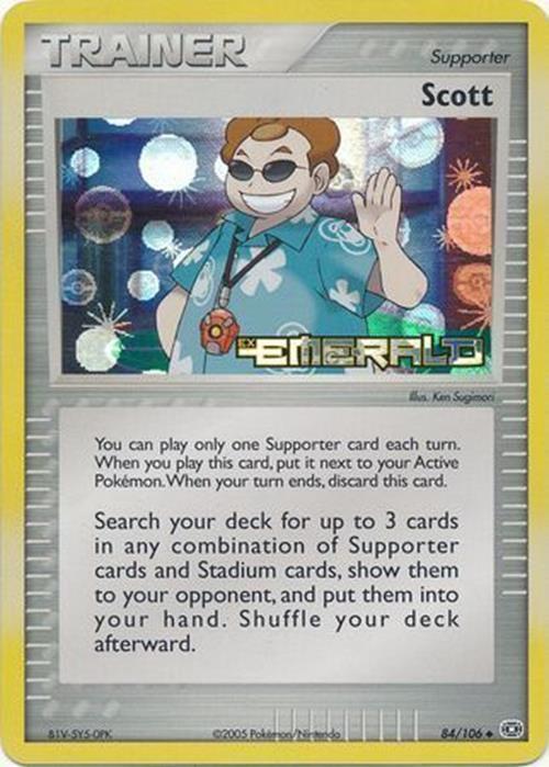 Scott (84/106) (Stamped) [EX: Emerald] | Good Games Adelaide SA
