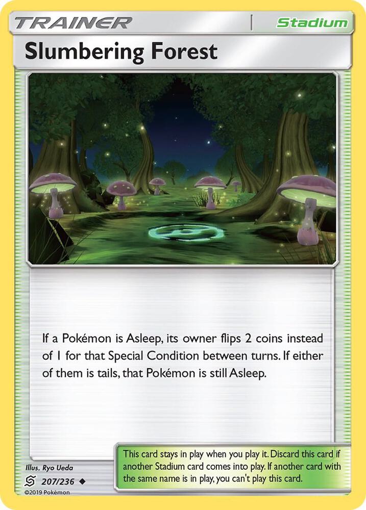 Slumbering Forest 207/236 (SM - Unified Minds)  | Good Games Adelaide SA