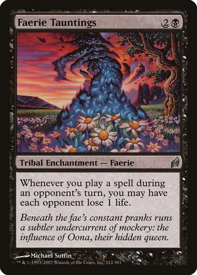 Faerie Tauntings [Lorwyn] | Good Games Adelaide SA