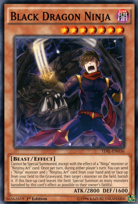 Black Dragon Ninja [TDIL-EN036] Common | Good Games Adelaide SA
