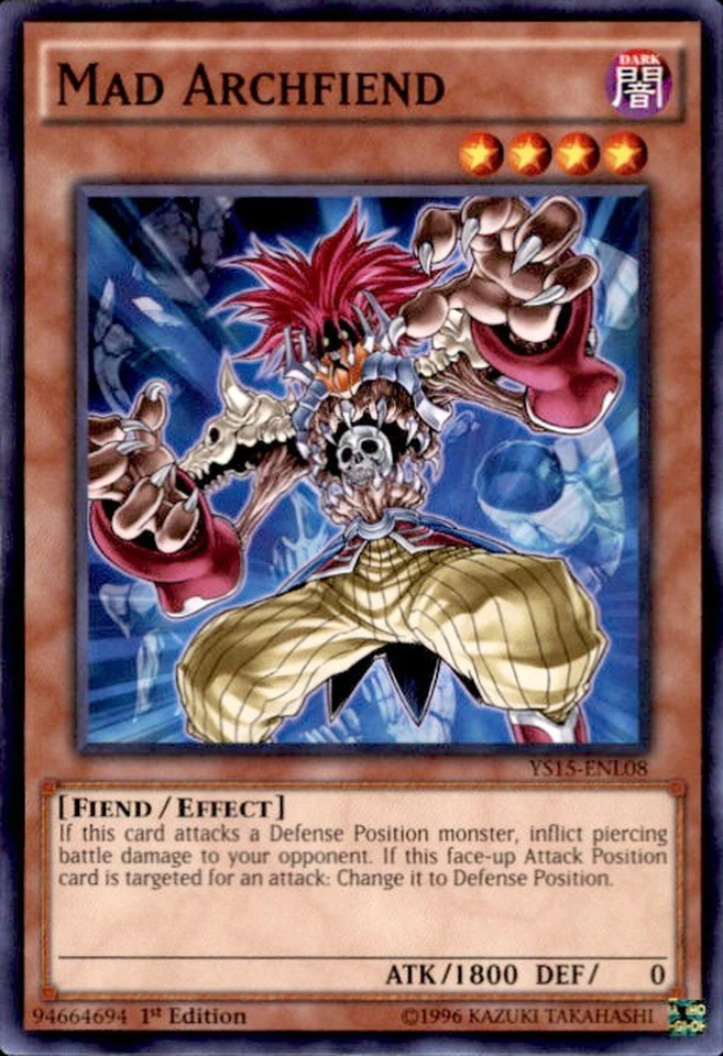 Mad Archfiend [YS15-ENL08] Common | Good Games Adelaide SA