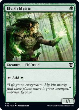 Elvish Mystic 58 (Commander: Kaldheim)  | Good Games Adelaide SA