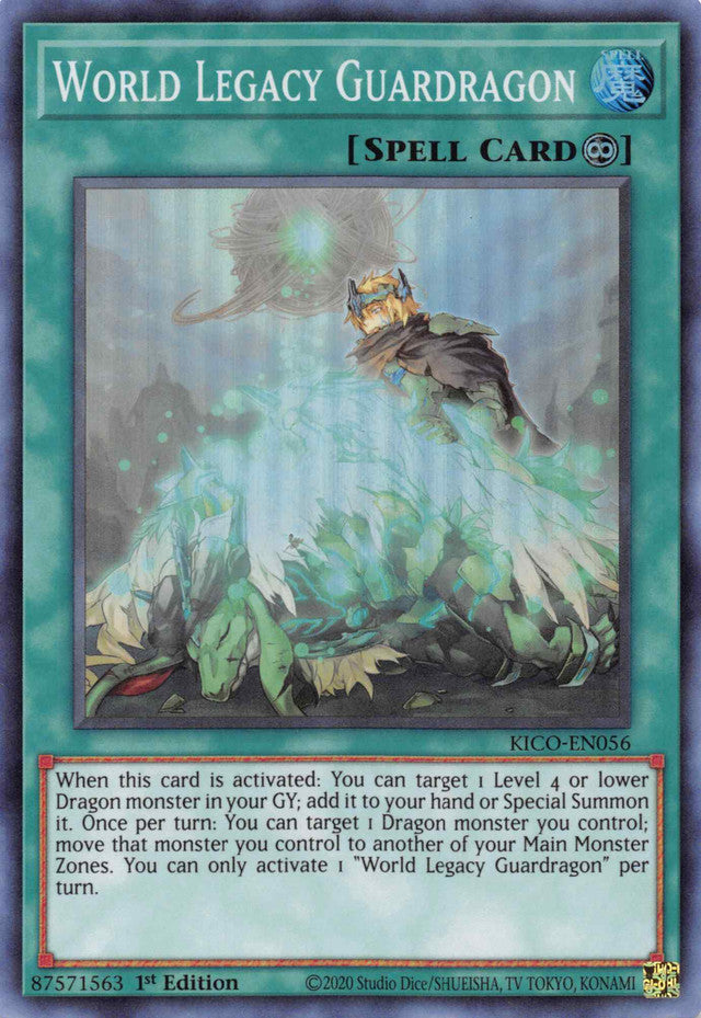 World Legacy Guardragon [KICO-EN056] Super Rare | Good Games Adelaide SA