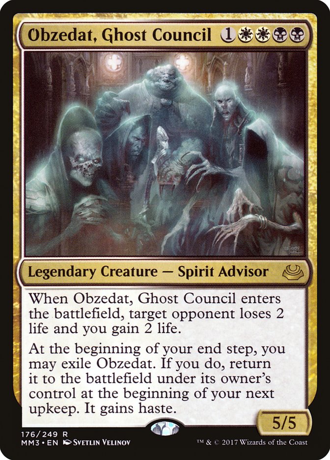 Obzedat, Ghost Council 176 (Modern Masters 2017)  - Foil | Good Games Adelaide SA