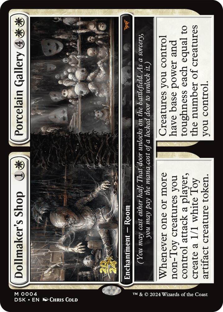 Dollmakers Shop Porcelain Gallery 4 (Prerelease Cards)  - Foil | Good Games Adelaide SA