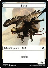 Bird (001) // Sculpture Double-sided Token [Commander 2019 Tokens] | Good Games Adelaide SA