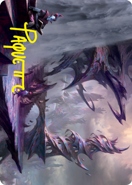 Prismari Campus Art Card (Gold-Stamped Signature) [Strixhaven: School of Mages Art Series] | Good Games Adelaide SA