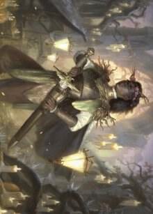 Sungold Sentinel Art Card 20 (Art Series: Innistrad: Midnight Hunt)  | Good Games Adelaide SA