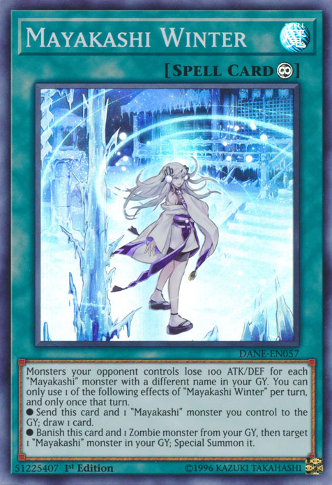 Mayakashi Winter [DANE-EN057] Super Rare | Good Games Adelaide SA