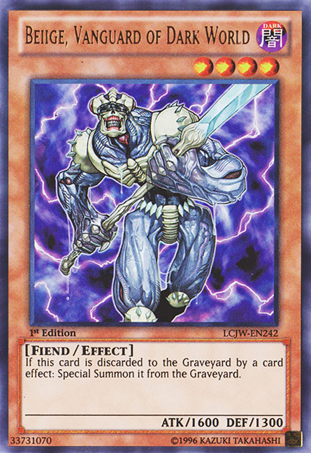 Beiige, Vanguard of Dark World [LCJW-EN242] Ultra Rare | Good Games Adelaide SA