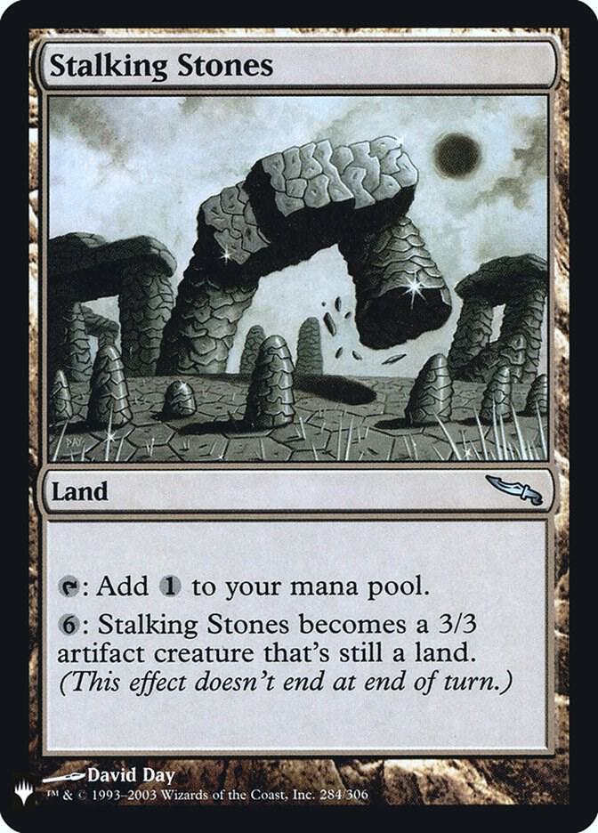Stalking Stones 284 (The List Reprints)  - Foil | Good Games Adelaide SA