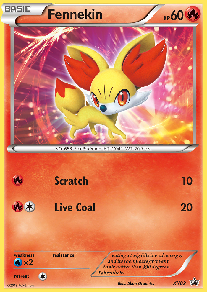 Fennekin (XY02) [XY: Black Star Promos] | Good Games Adelaide SA