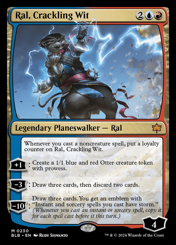 Ral, Crackling Wit 230 (Bloomburrow)  - Foil | Good Games Adelaide SA