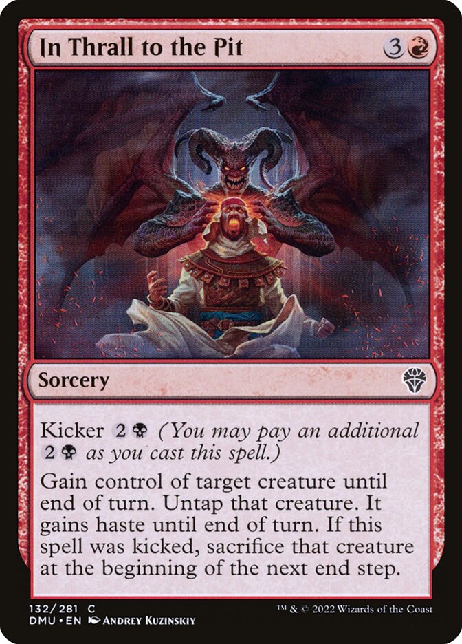 In Thrall to the Pit 132 (Dominaria United)  - Foil | Good Games Adelaide SA