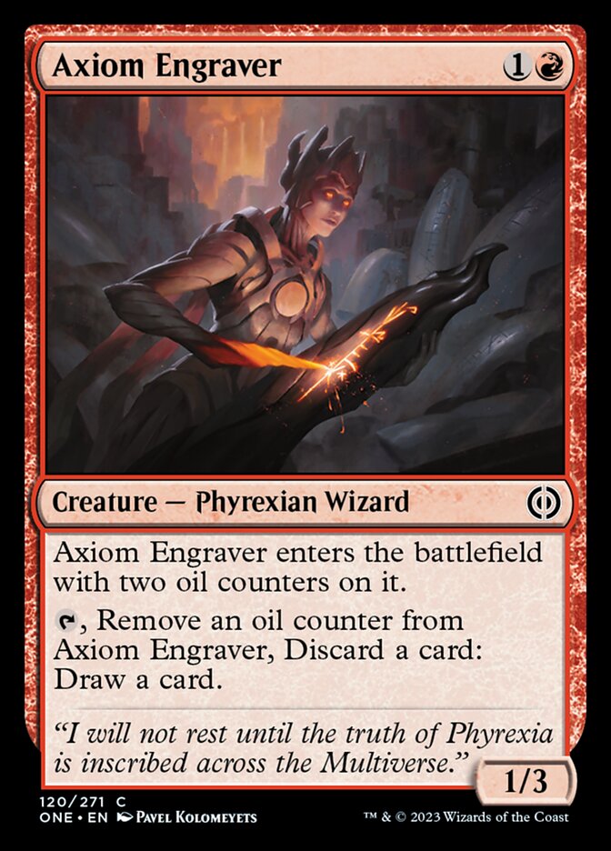 Axiom Engraver [Phyrexia: All Will Be One] | Good Games Adelaide SA