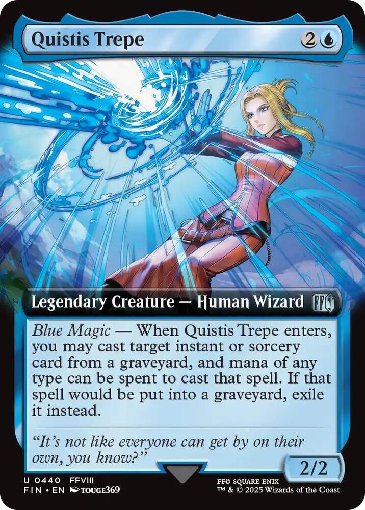 Quistis Trepe Extended Art 440 (FINAL FANTASY)  - Foil | Good Games Adelaide SA