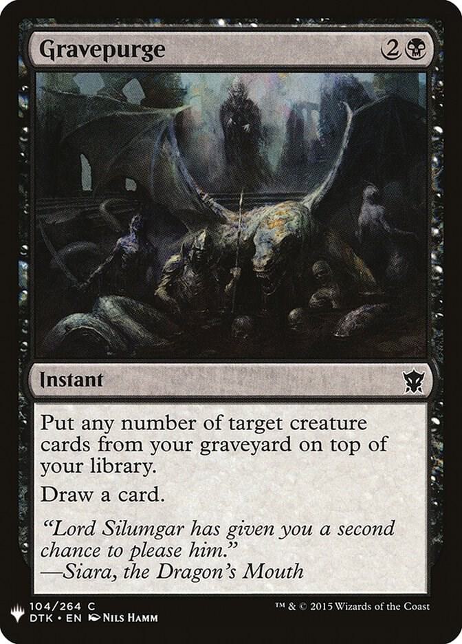 Gravepurge 104 (The List Reprints)  | Good Games Adelaide SA