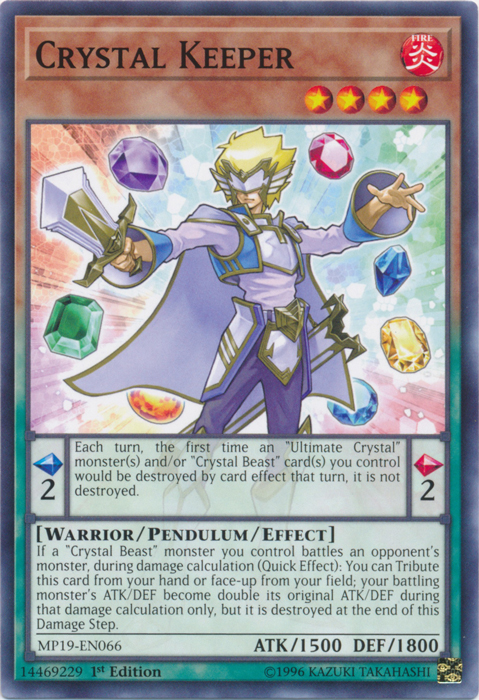 Crystal Keeper [MP19-EN066] Common | Good Games Adelaide SA