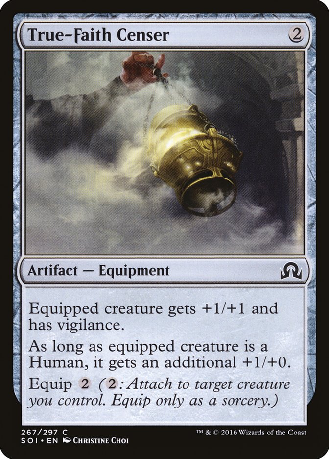 True-Faith Censer 267 (Shadows over Innistrad)  - Foil | Good Games Adelaide SA