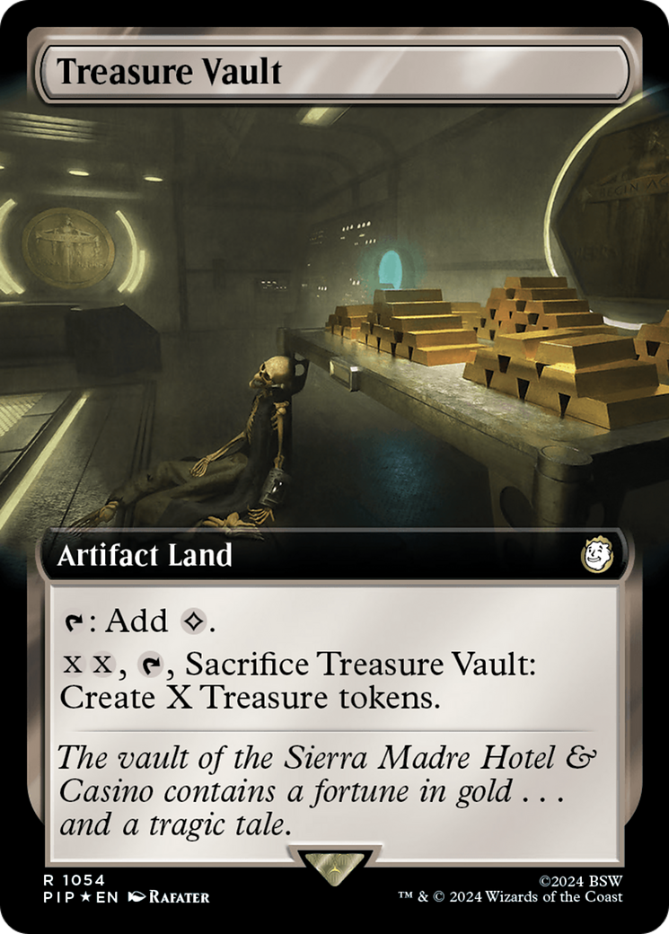 Treasure Vault (Extended Art) (Surge Foil) [Fallout] | Good Games Adelaide SA