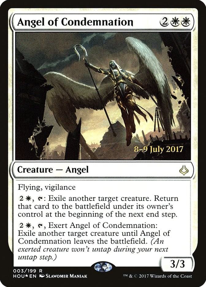 Angel of Condemnation 3 (Prerelease Cards)  - PreRelease Foil | Good Games Adelaide SA