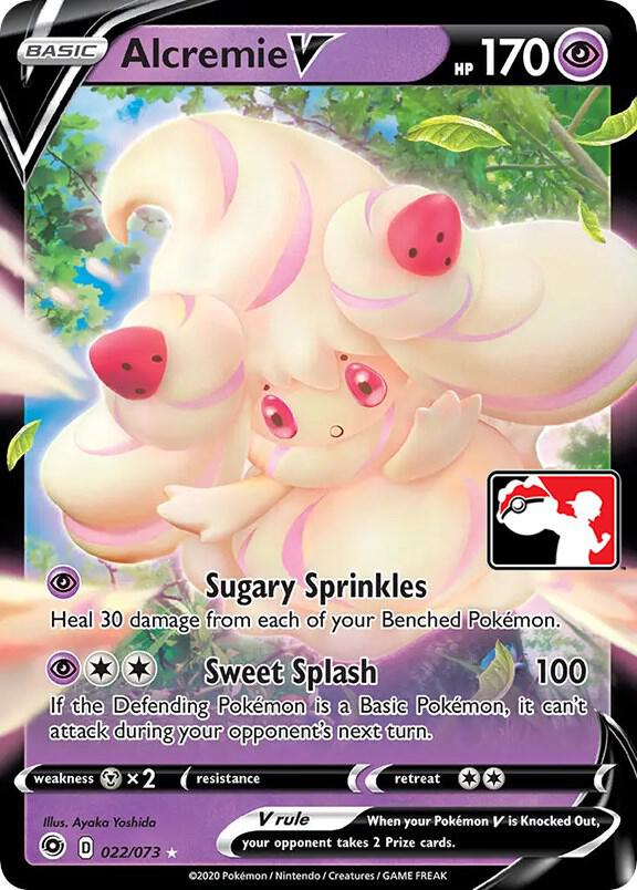 Alcremie V Series 1 022/073 (Prize Pack Series Cards)  - Holofoil | Good Games Adelaide SA